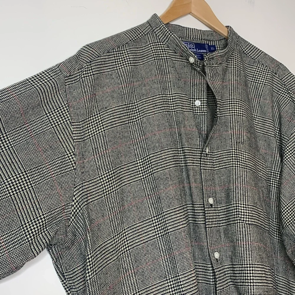 Polo by Ralph Lauren Blue Label Postboy Cotton Round Collar Button Down Shirt XL